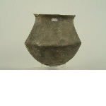 Carinated vase with flared rim